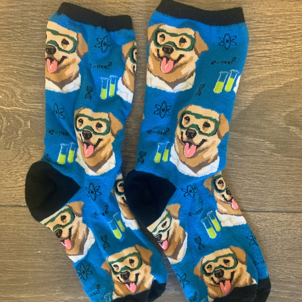 Puppy Scientist Socks